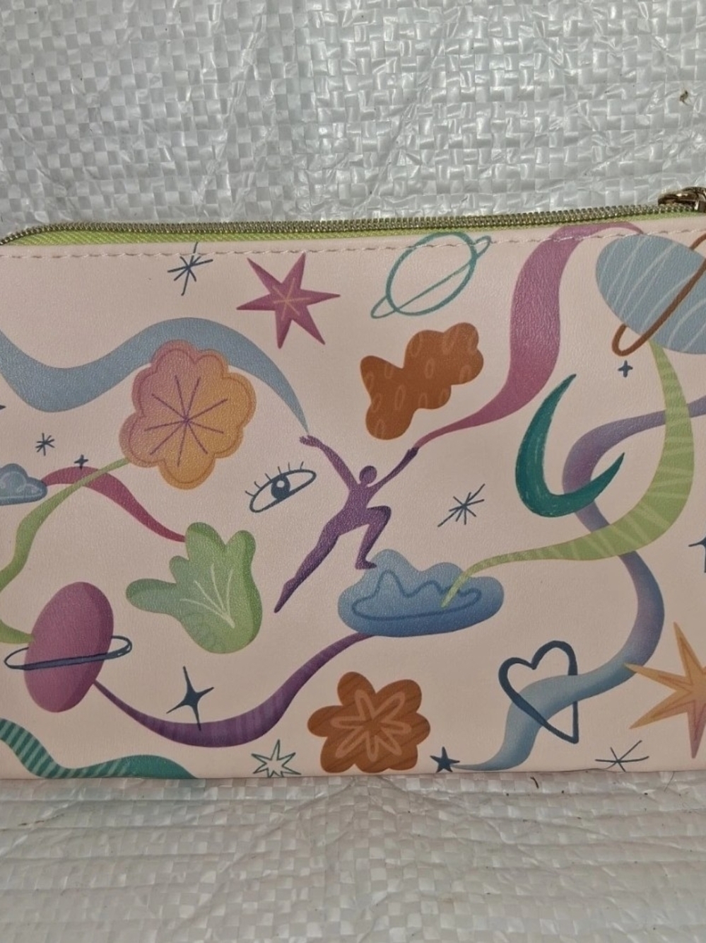 IPSY cosmetic clutch  Glam Bag collection Featuring A Wymsical Fairy Design